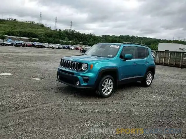 14 Photograph of a damaged car ZACNJDBB7MPM24975 JEEP RENEGADE 2021