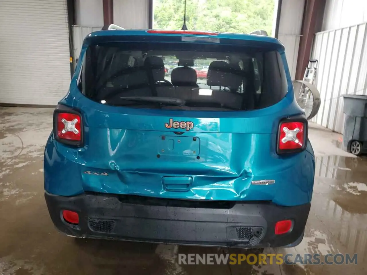 6 Photograph of a damaged car ZACNJDBB7MPM24975 JEEP RENEGADE 2021