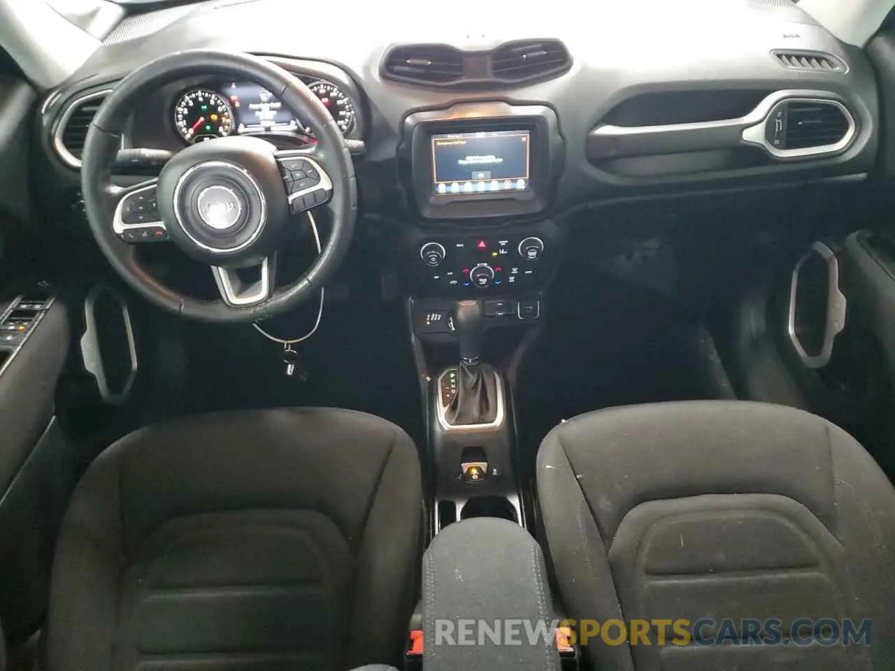 8 Photograph of a damaged car ZACNJDBB7MPM24975 JEEP RENEGADE 2021