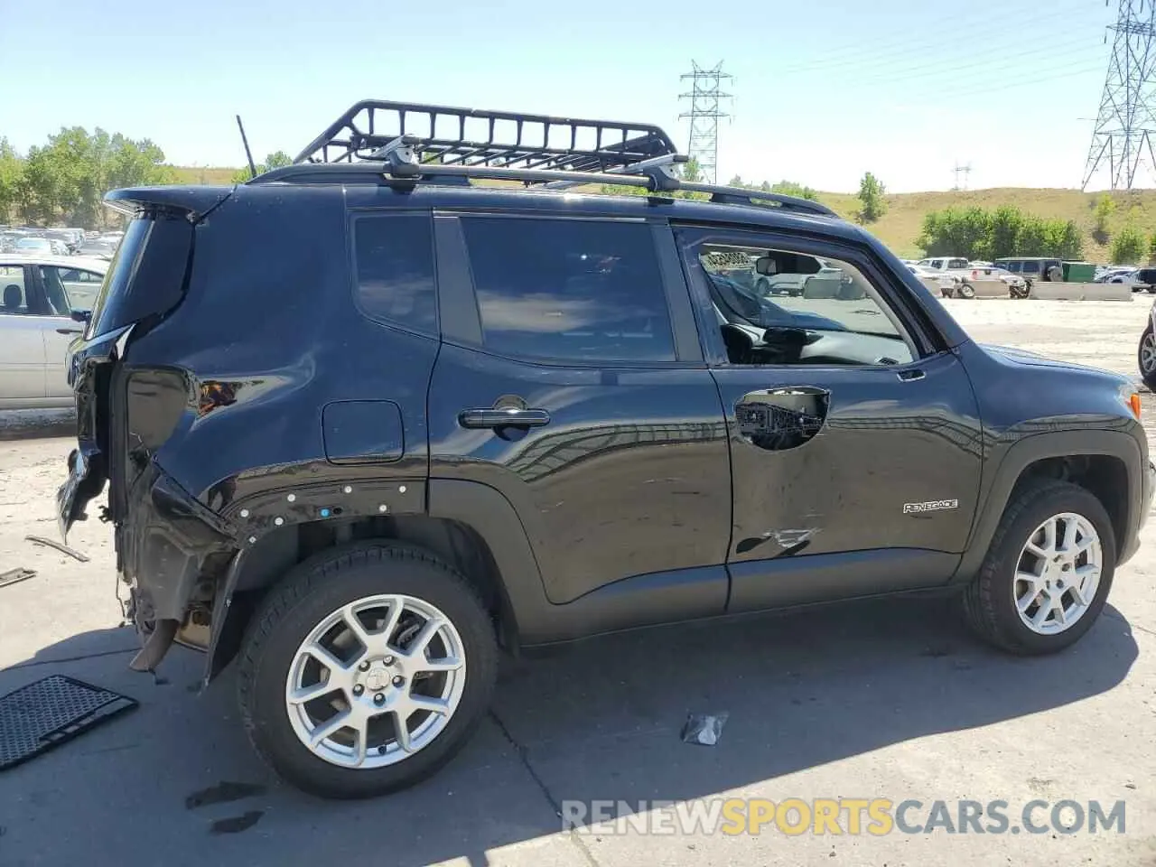 3 Фотография поврежденного автомобиля ZACNJDBB7MPM40075 JEEP RENEGADE 2021