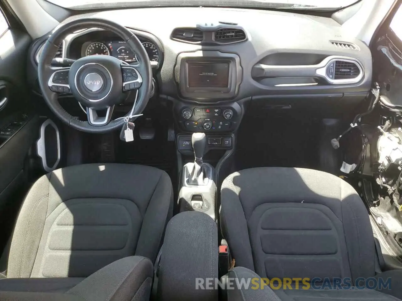 8 Фотография поврежденного автомобиля ZACNJDBB7MPM40075 JEEP RENEGADE 2021