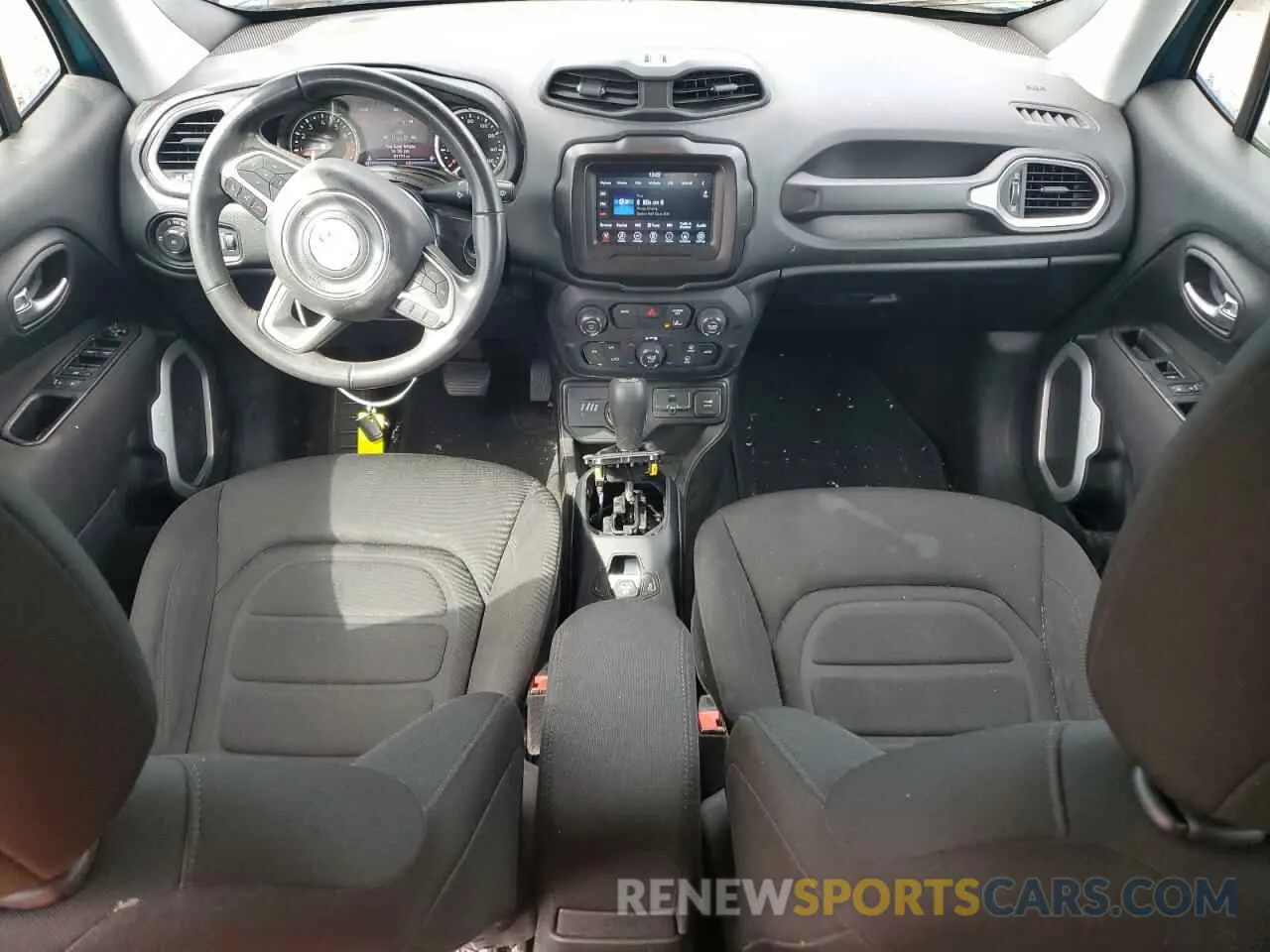 8 Photograph of a damaged car ZACNJDBB7MPM43901 JEEP RENEGADE 2021