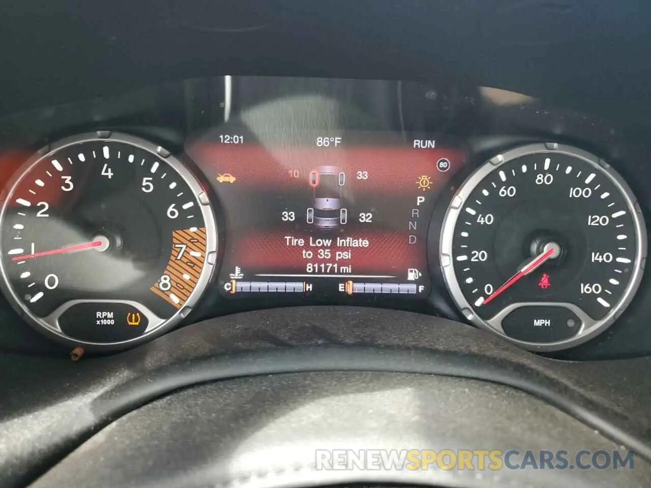 9 Photograph of a damaged car ZACNJDBB7MPM43901 JEEP RENEGADE 2021