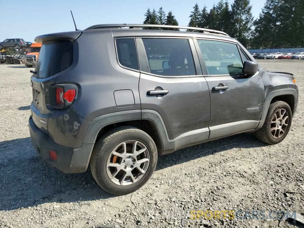 3 Фотография поврежденного автомобиля ZACNJDBB7MPN09945 JEEP RENEGADE 2021
