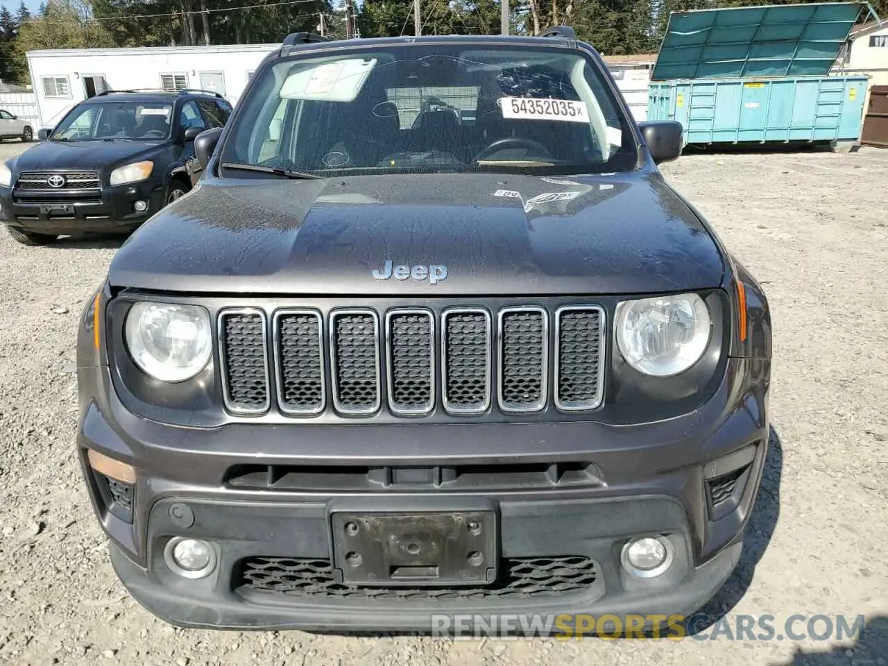 5 Фотография поврежденного автомобиля ZACNJDBB7MPN09945 JEEP RENEGADE 2021