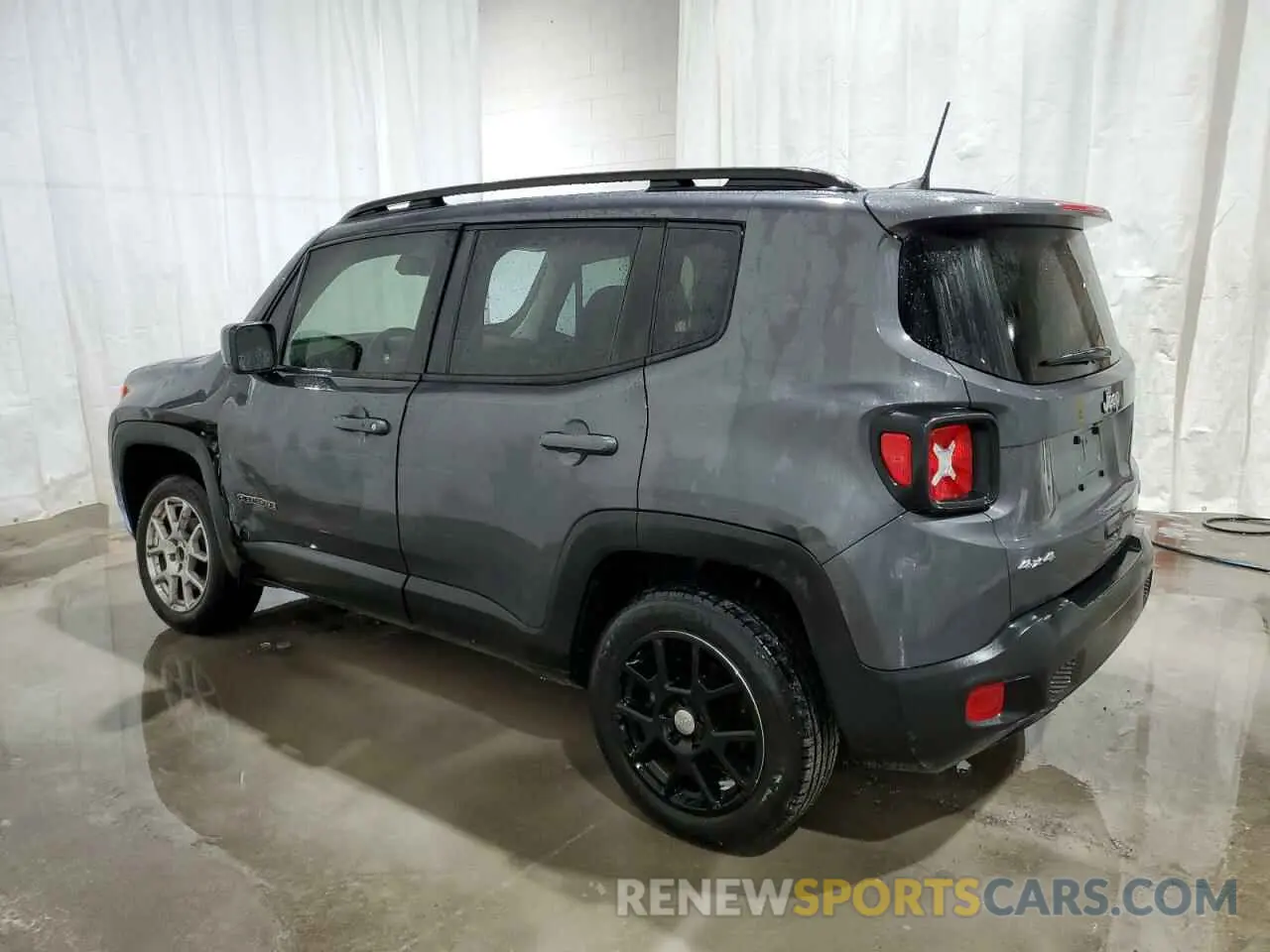 2 Photograph of a damaged car ZACNJDBB7MPN26020 JEEP RENEGADE 2021