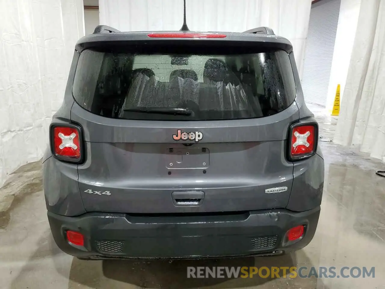 6 Photograph of a damaged car ZACNJDBB7MPN26020 JEEP RENEGADE 2021