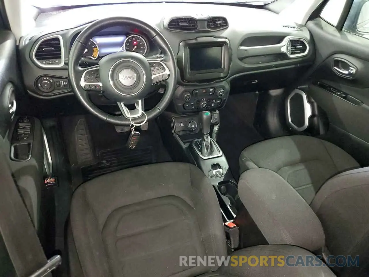 8 Photograph of a damaged car ZACNJDBB7MPN26020 JEEP RENEGADE 2021