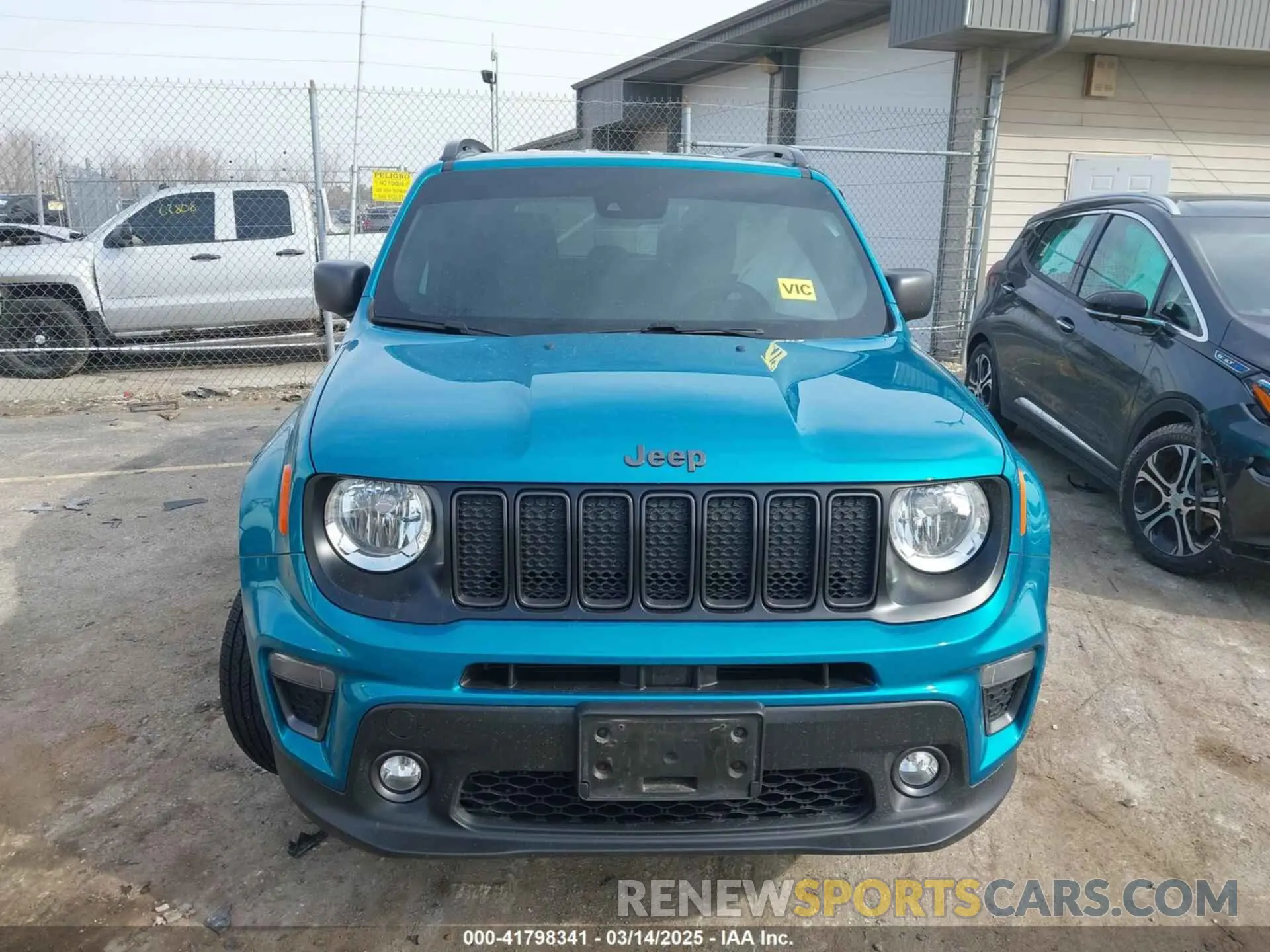 12 Фотография поврежденного автомобиля ZACNJDBB7MPN33405 JEEP RENEGADE 2021