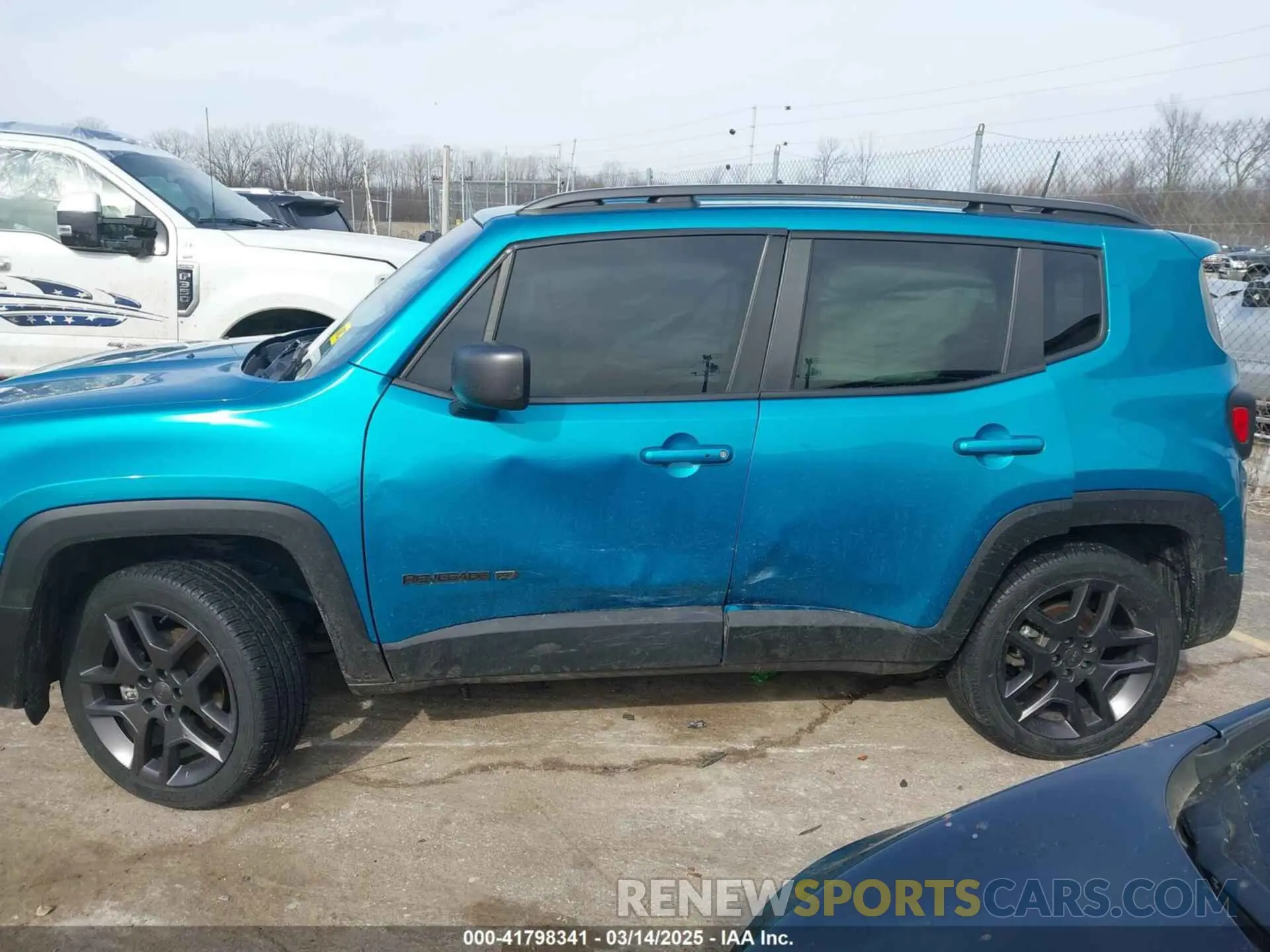 14 Фотография поврежденного автомобиля ZACNJDBB7MPN33405 JEEP RENEGADE 2021