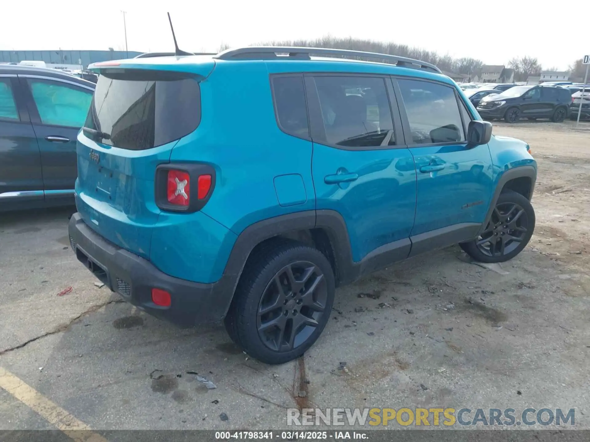 4 Фотография поврежденного автомобиля ZACNJDBB7MPN33405 JEEP RENEGADE 2021