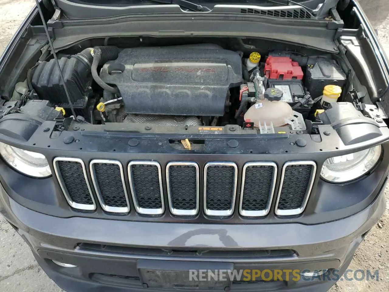 12 Photograph of a damaged car ZACNJDBB8MPM31997 JEEP RENEGADE 2021