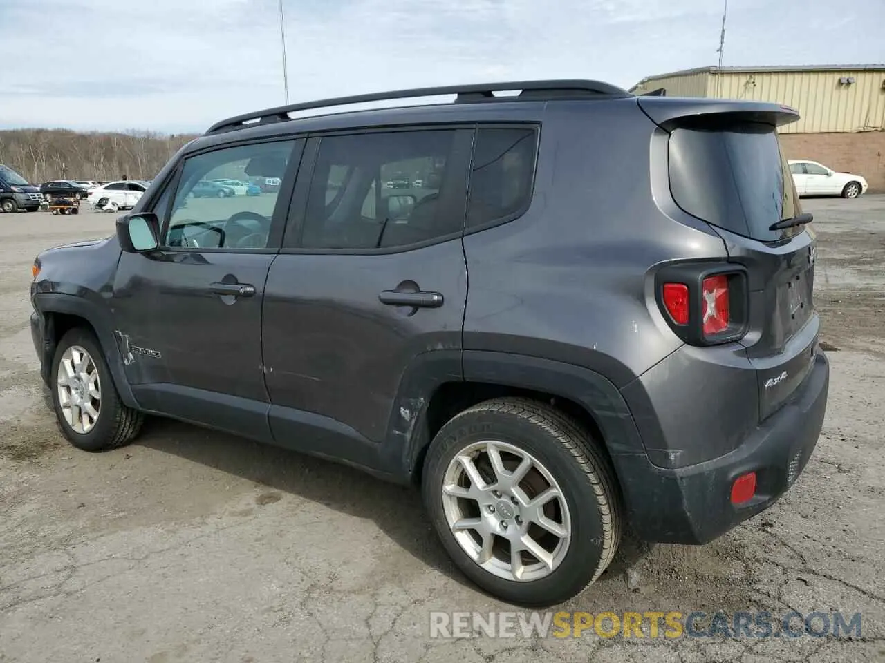 2 Photograph of a damaged car ZACNJDBB8MPM31997 JEEP RENEGADE 2021