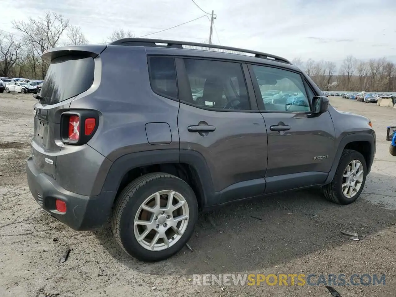 3 Photograph of a damaged car ZACNJDBB8MPM31997 JEEP RENEGADE 2021