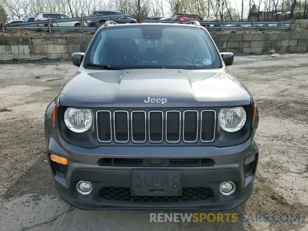 5 Photograph of a damaged car ZACNJDBB8MPM31997 JEEP RENEGADE 2021