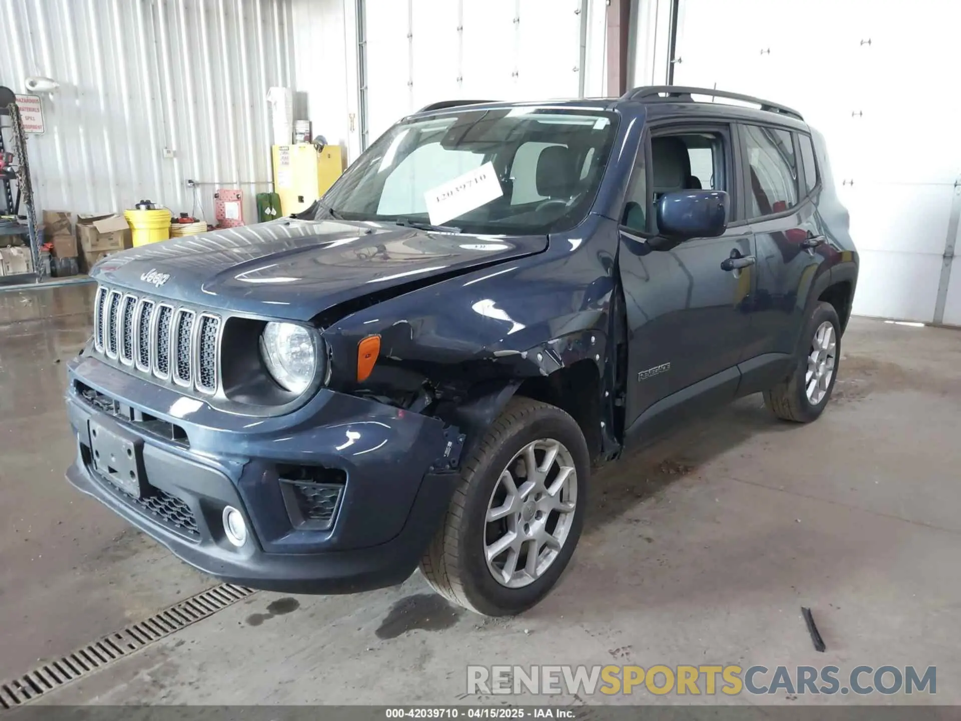 2 Фотография поврежденного автомобиля ZACNJDBB8MPM35984 JEEP RENEGADE 2021