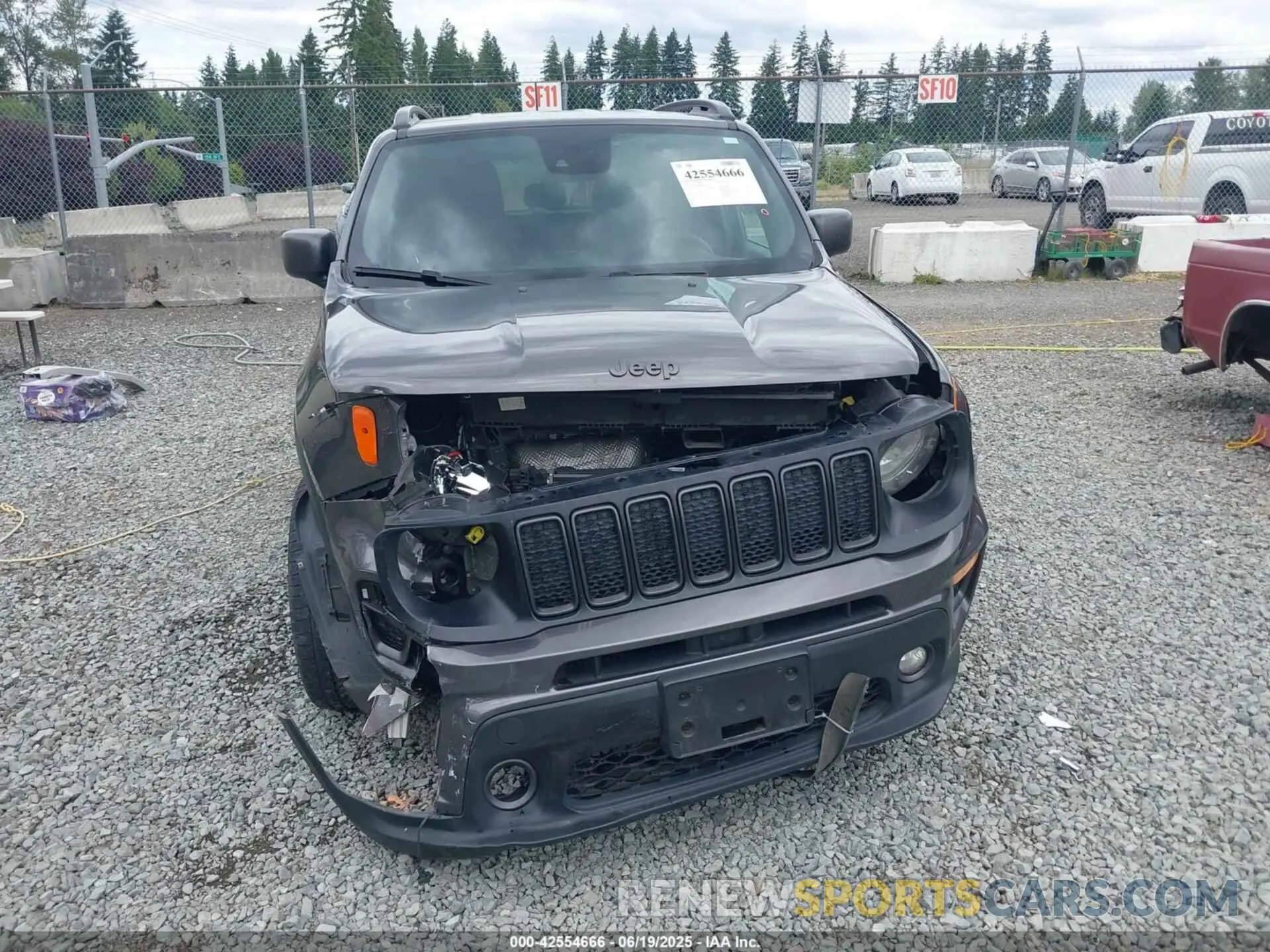 12 Фотография поврежденного автомобиля ZACNJDBB8MPM77202 JEEP RENEGADE 2021