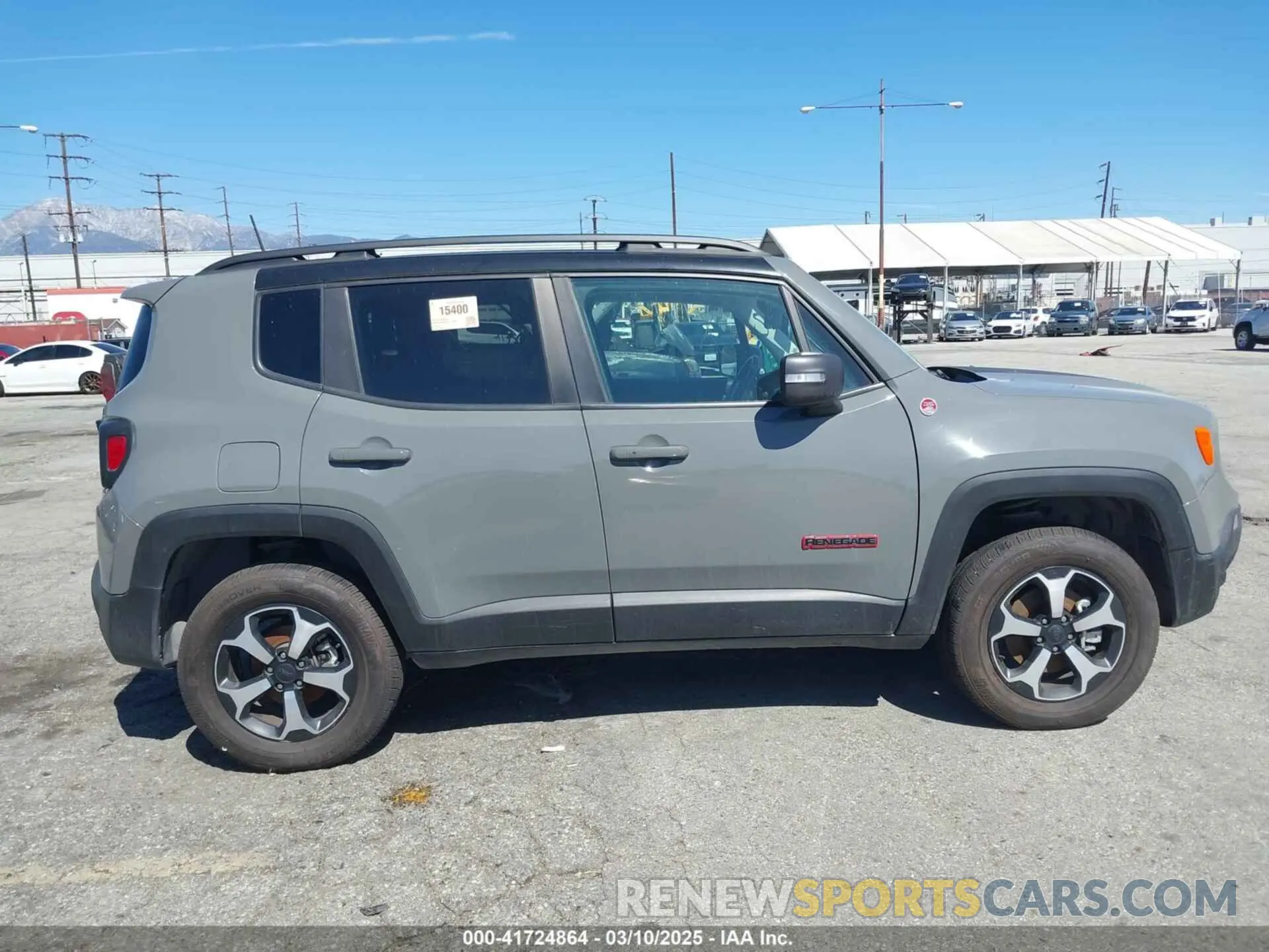 13 Photograph of a damaged car ZACNJDC11MPN25564 JEEP RENEGADE 2021