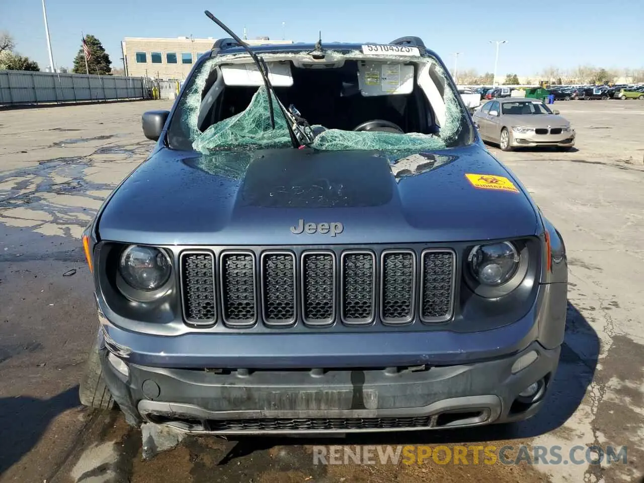 5 Photograph of a damaged car ZACNJDC12MPM31659 JEEP RENEGADE 2021