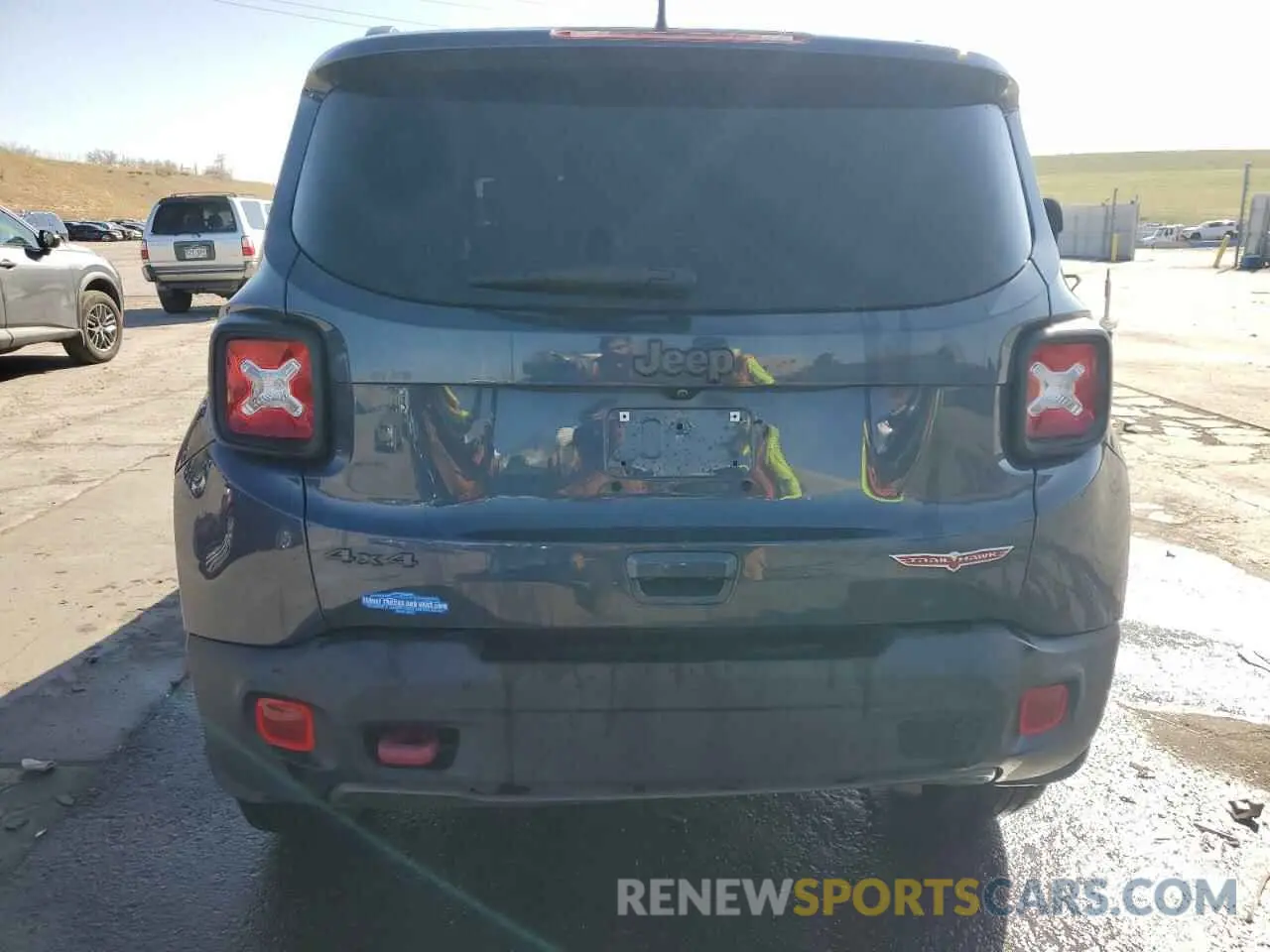 6 Photograph of a damaged car ZACNJDC12MPM31659 JEEP RENEGADE 2021