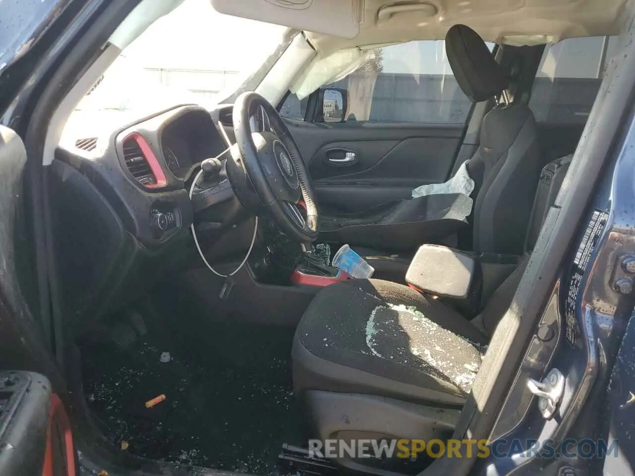 7 Photograph of a damaged car ZACNJDC12MPM31659 JEEP RENEGADE 2021