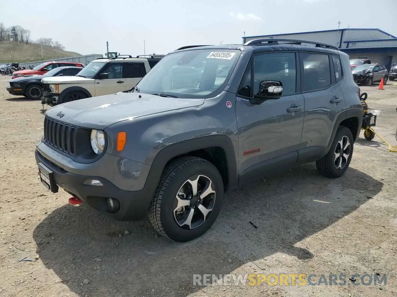 1 Фотография поврежденного автомобиля ZACNJDC14MPN35358 JEEP RENEGADE 2021