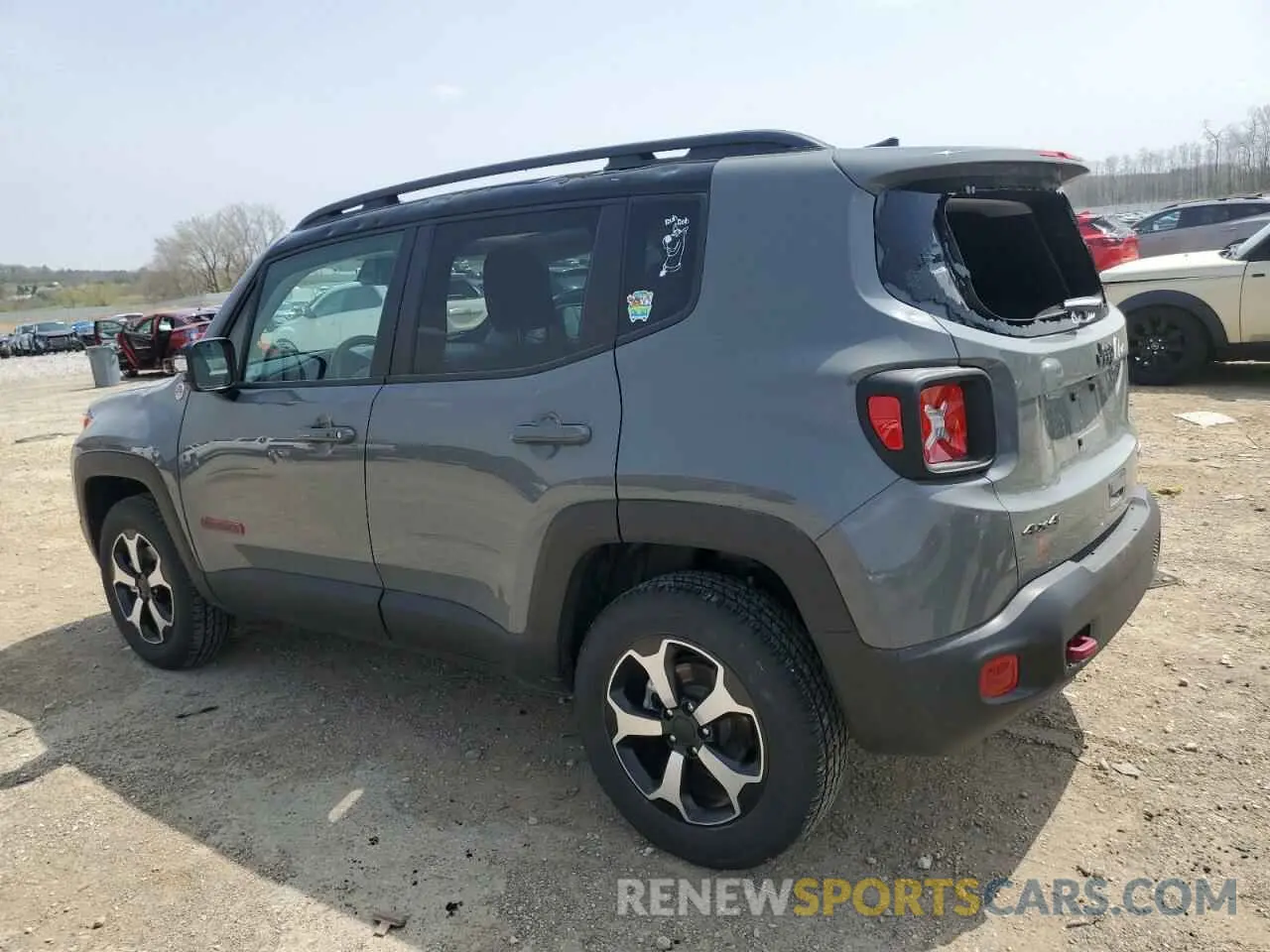 2 Фотография поврежденного автомобиля ZACNJDC14MPN35358 JEEP RENEGADE 2021