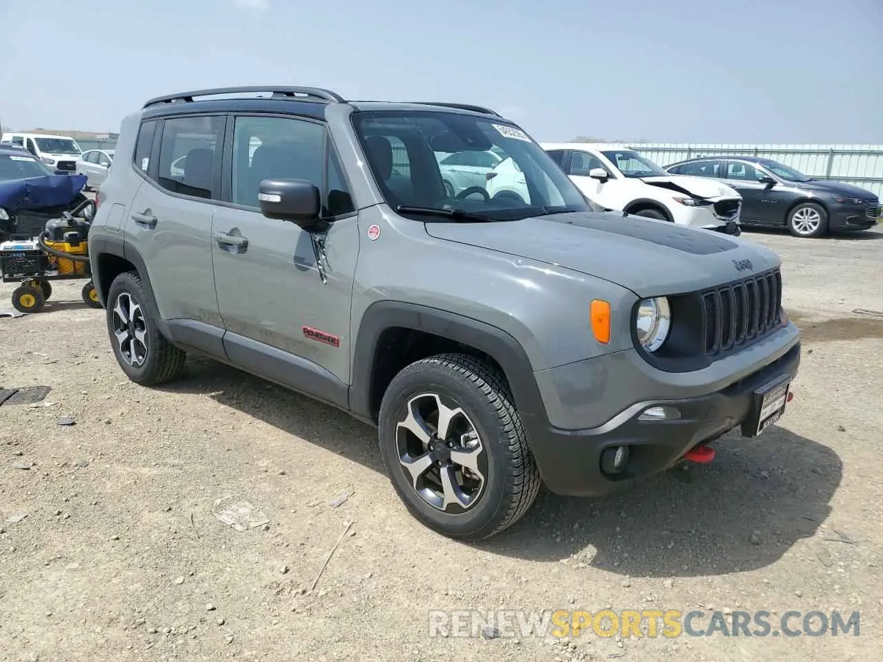 4 Фотография поврежденного автомобиля ZACNJDC14MPN35358 JEEP RENEGADE 2021