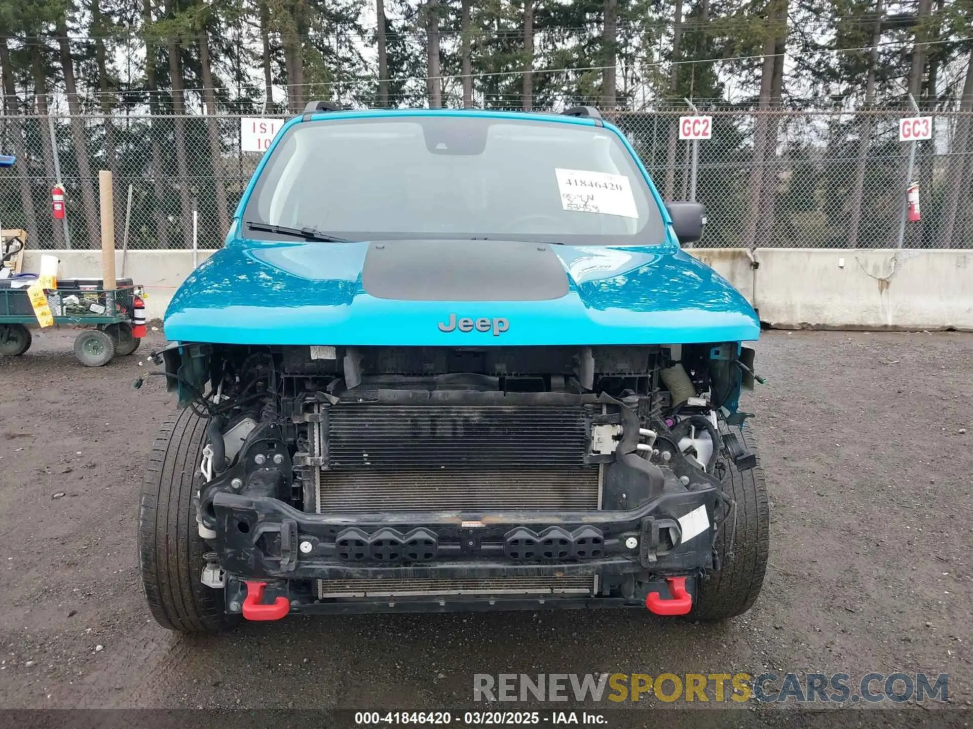 13 Фотография поврежденного автомобиля ZACNJDC15MPN30461 JEEP RENEGADE 2021