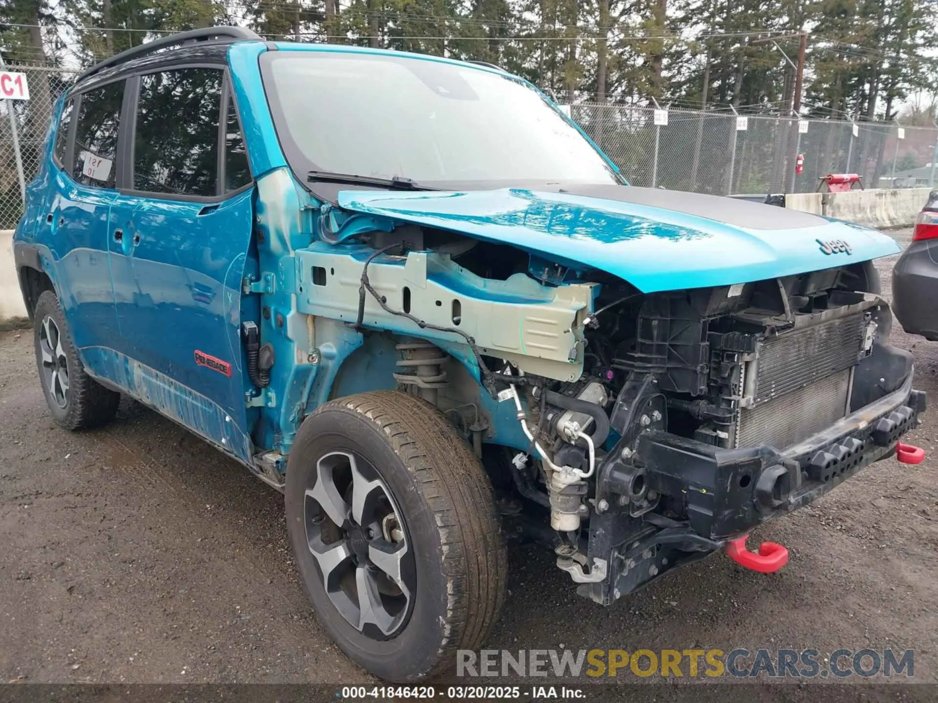 6 Фотография поврежденного автомобиля ZACNJDC15MPN30461 JEEP RENEGADE 2021