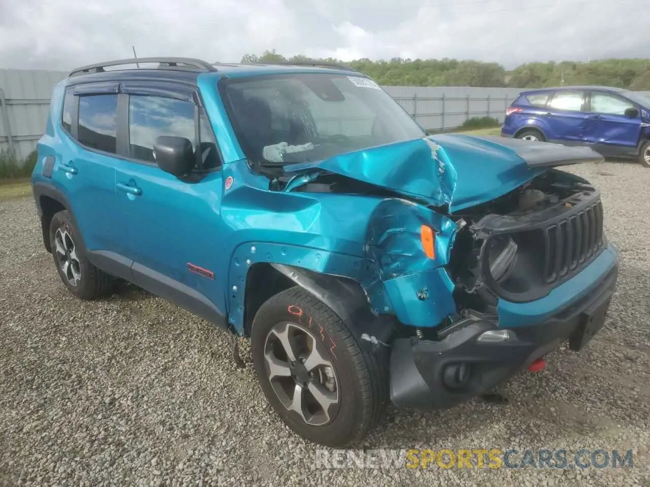 4 Фотография поврежденного автомобиля ZACNJDC16MPM10006 JEEP RENEGADE 2021