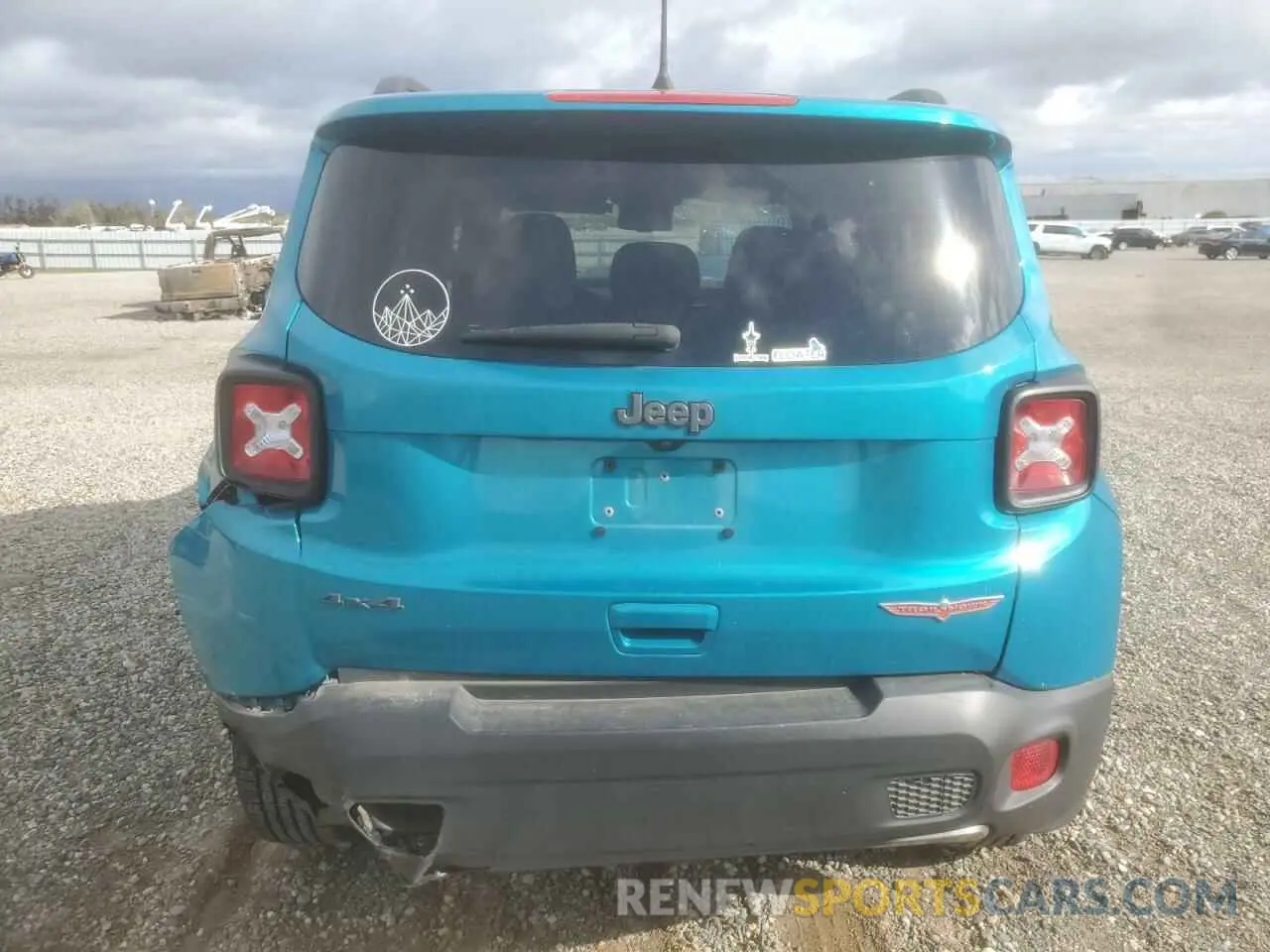 6 Фотография поврежденного автомобиля ZACNJDC16MPM10006 JEEP RENEGADE 2021