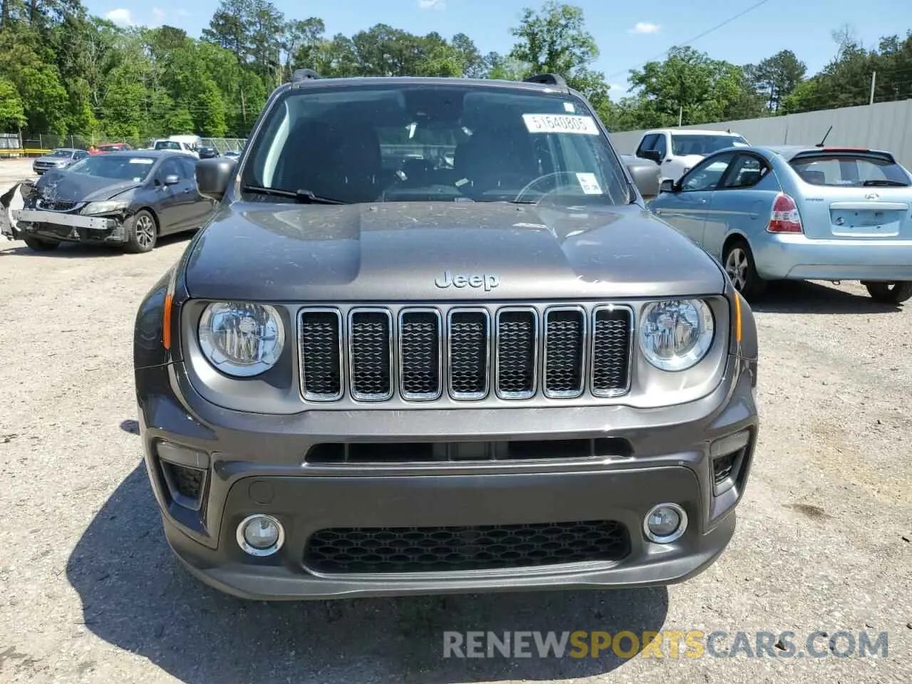5 Photograph of a damaged car ZACNJDD10MPM11411 JEEP RENEGADE 2021