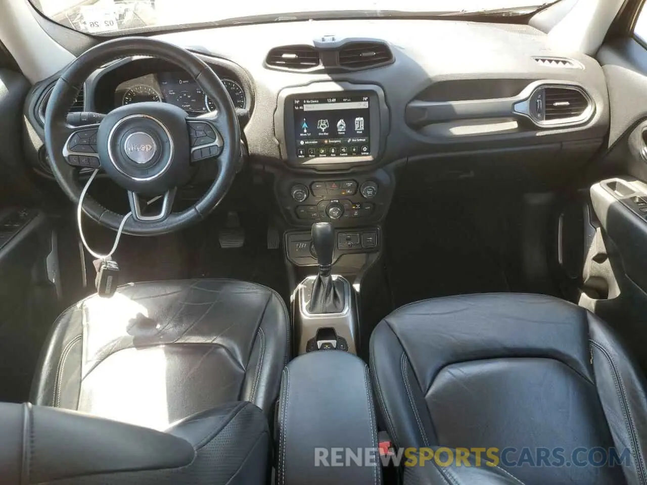 8 Photograph of a damaged car ZACNJDD10MPM11411 JEEP RENEGADE 2021
