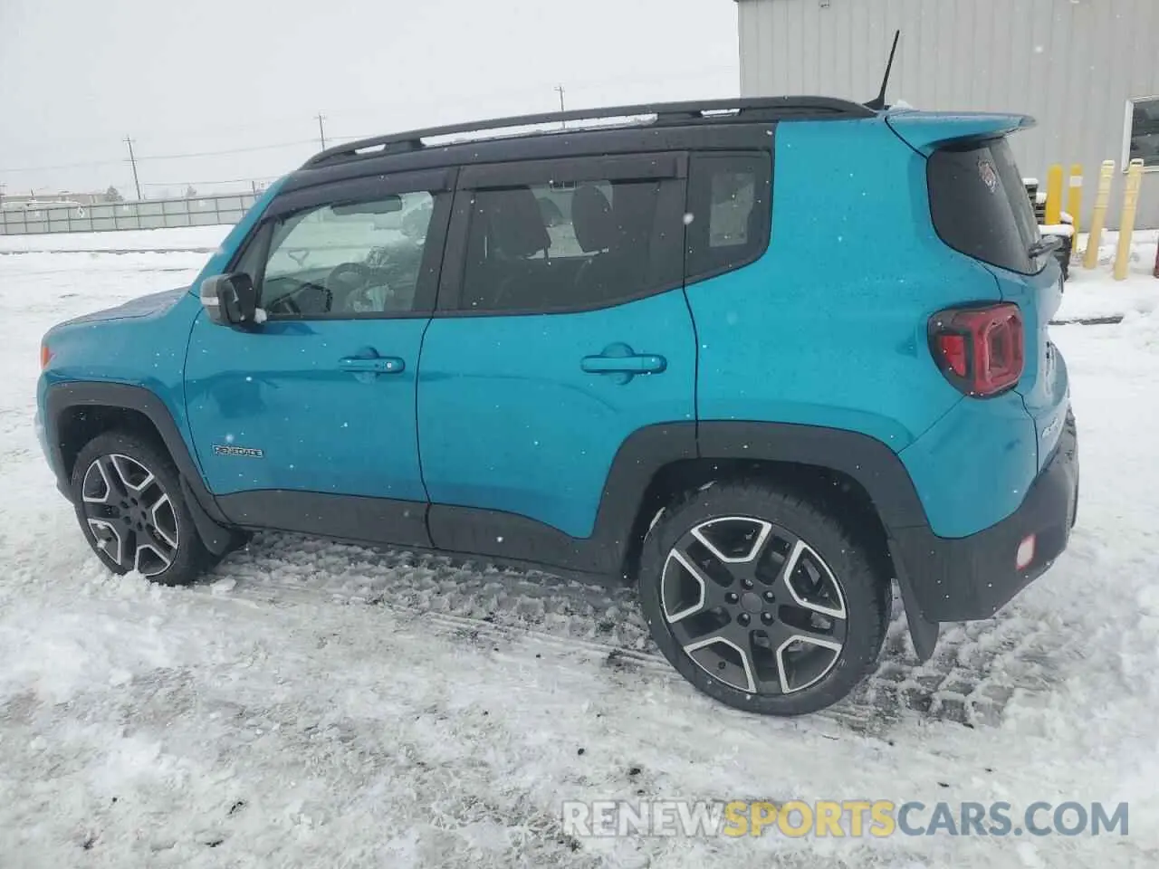 2 Photograph of a damaged car ZACNJDD13MPM13783 JEEP RENEGADE 2021