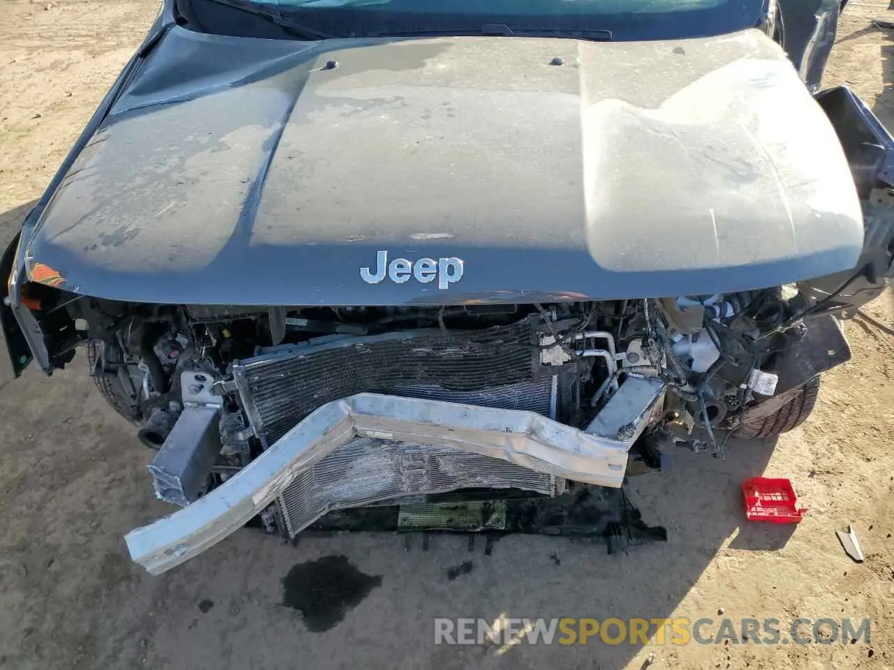 14 Фотография поврежденного автомобиля ZACNJDD14MPM42239 JEEP RENEGADE 2021