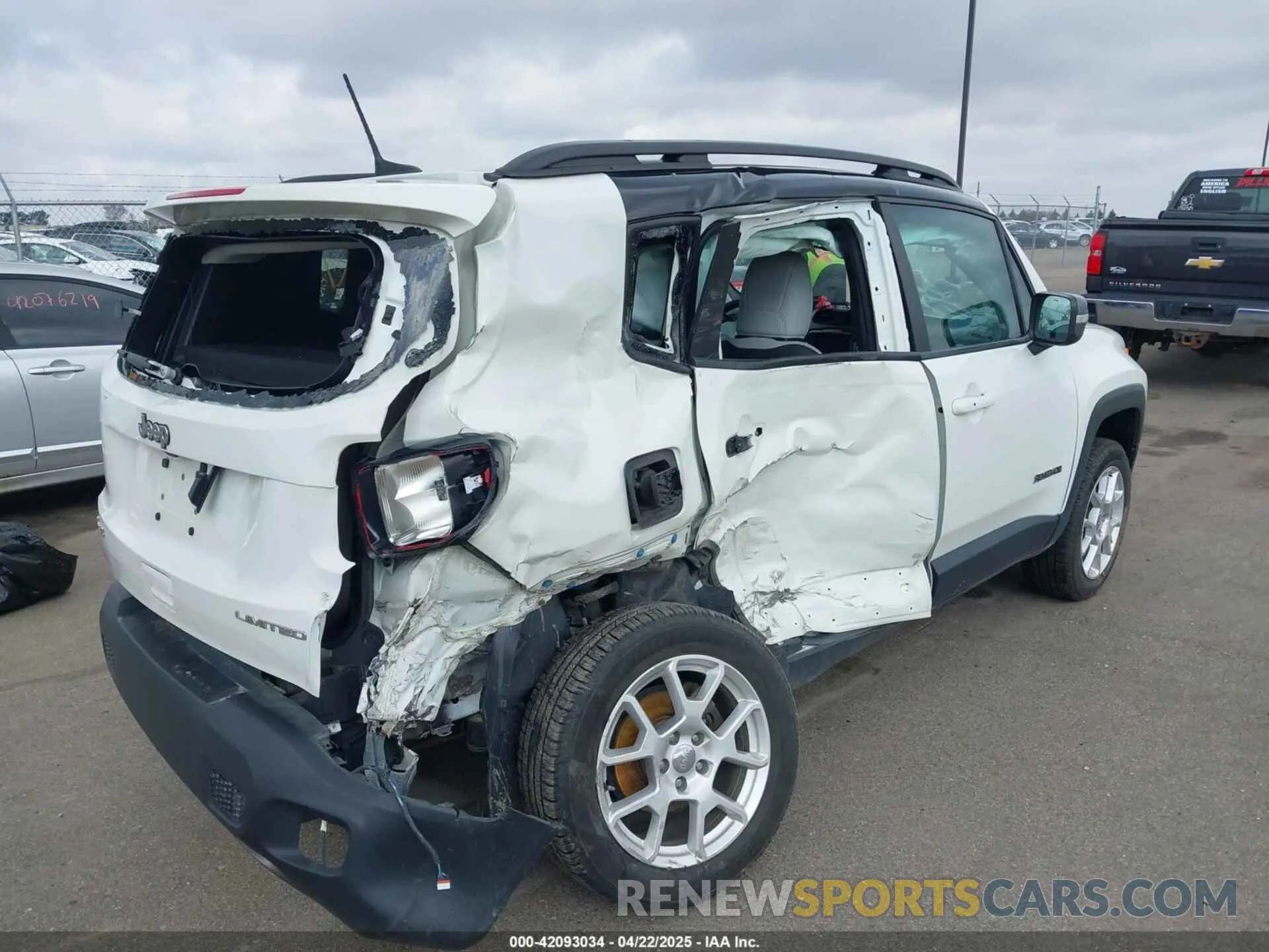 4 Фотография поврежденного автомобиля ZACNJDD15MPM49765 JEEP RENEGADE 2021