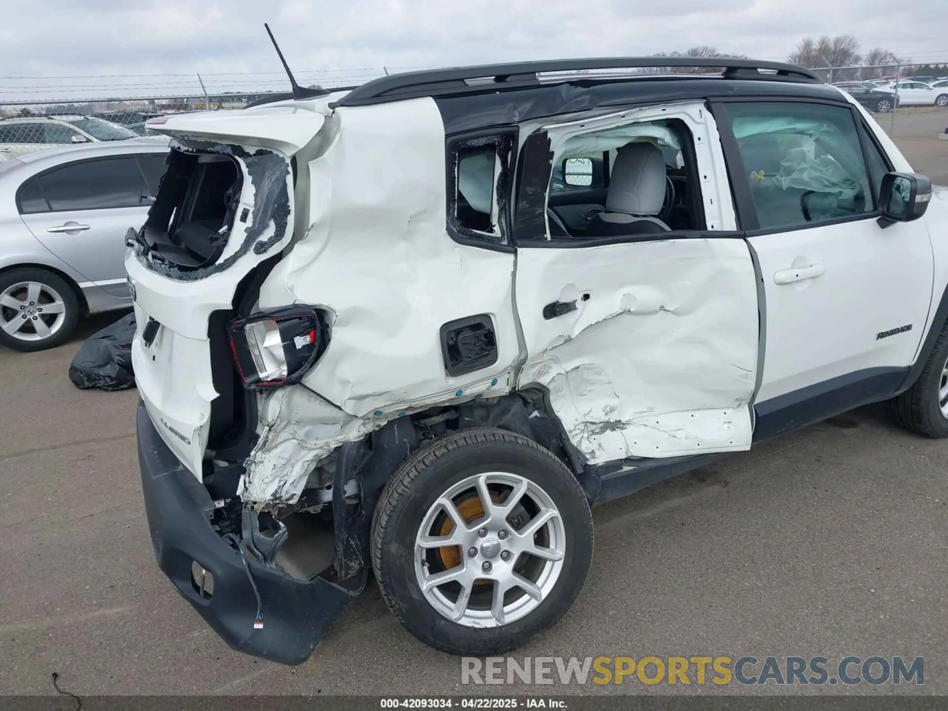 6 Фотография поврежденного автомобиля ZACNJDD15MPM49765 JEEP RENEGADE 2021