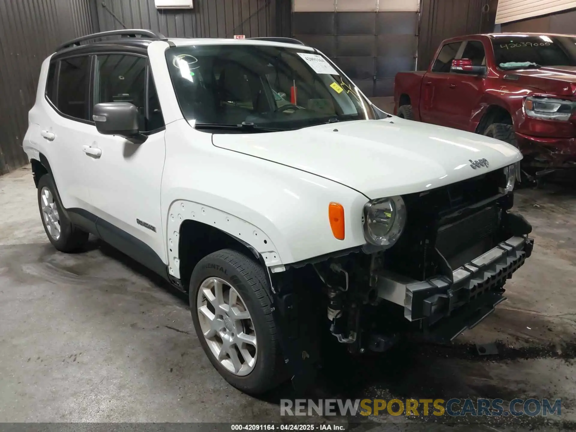 1 Фотография поврежденного автомобиля ZACNJDD19MPM23265 JEEP RENEGADE 2021