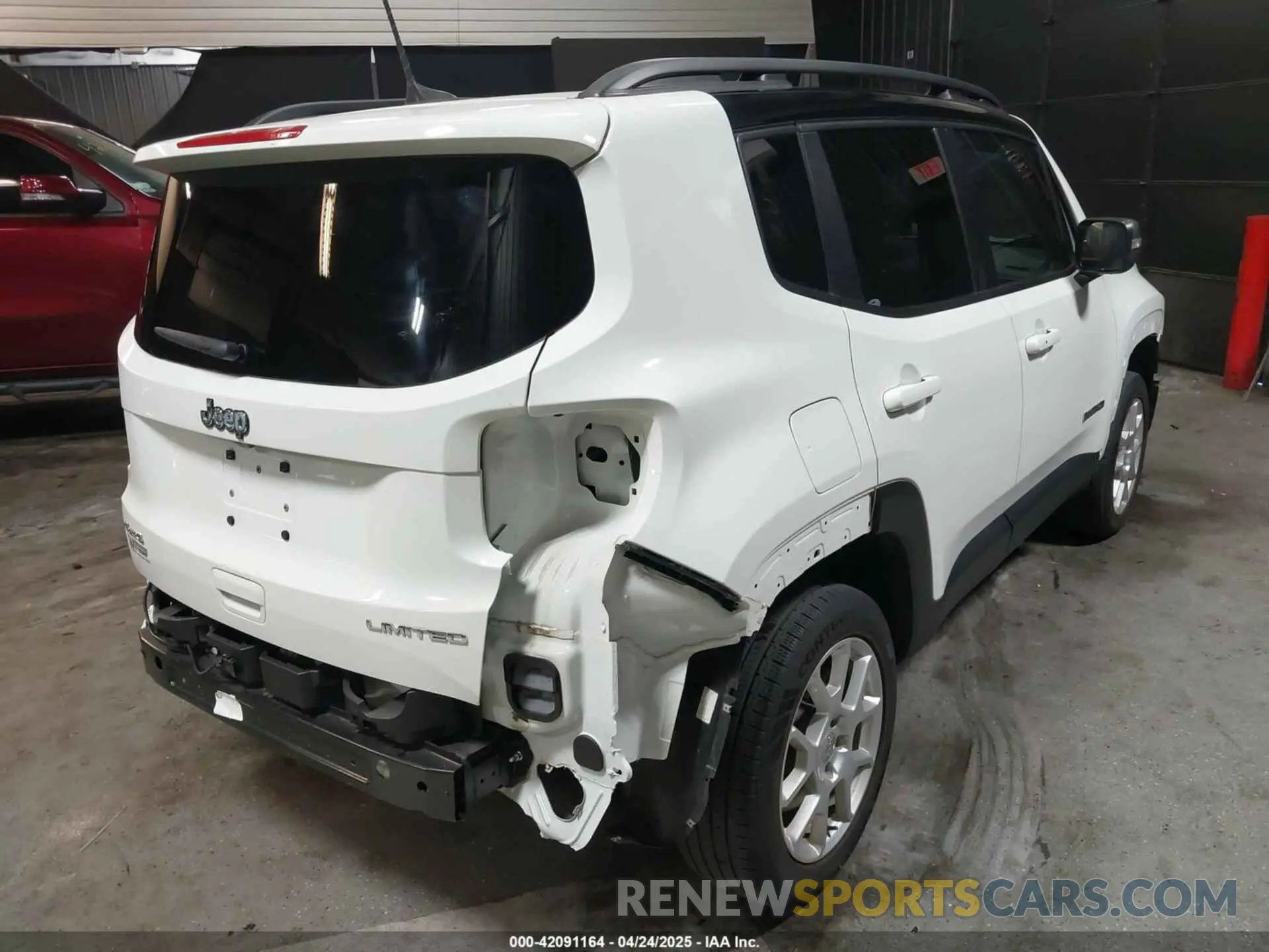 4 Фотография поврежденного автомобиля ZACNJDD19MPM23265 JEEP RENEGADE 2021