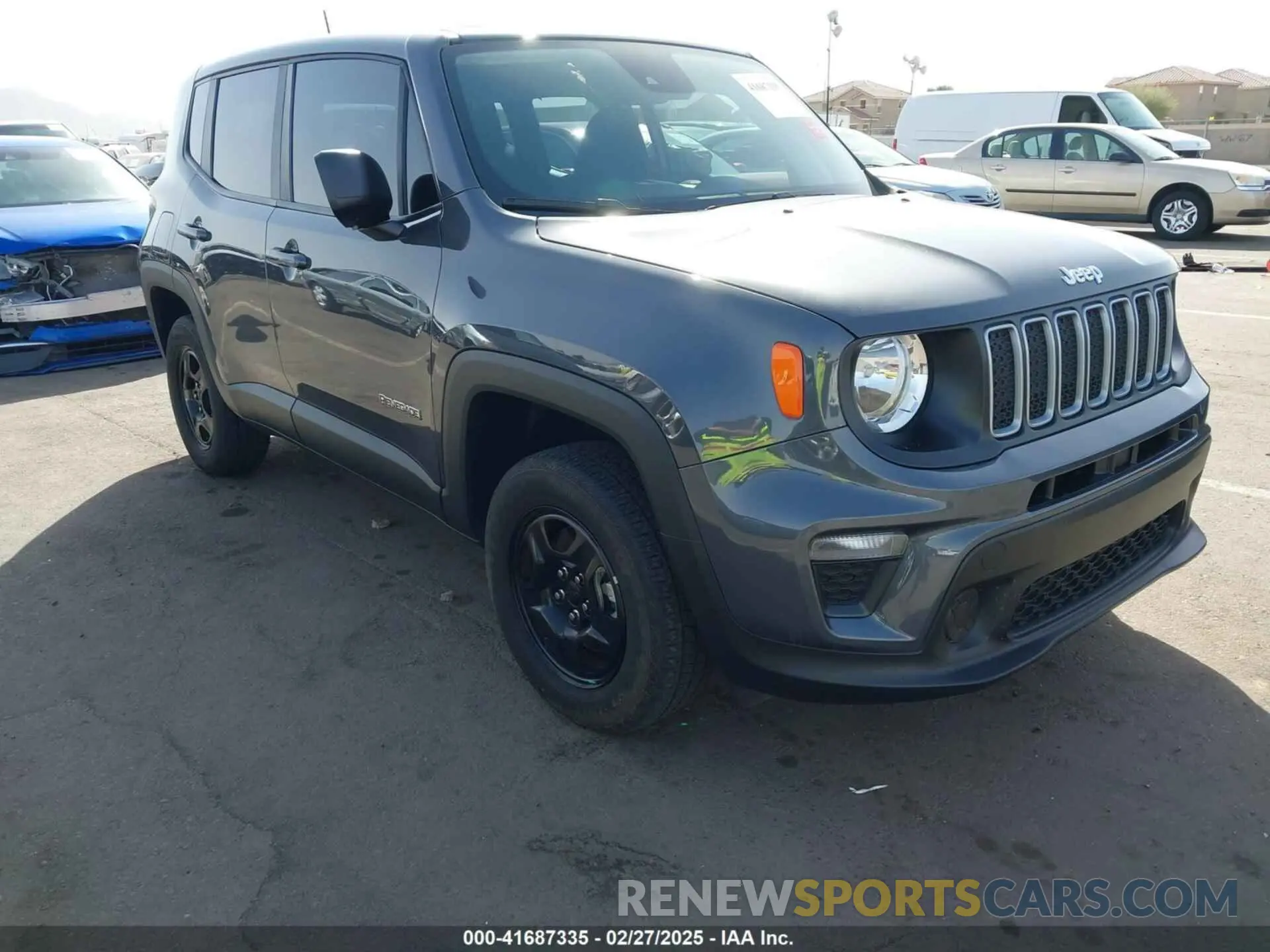 1 Фотография поврежденного автомобиля ZACNJDA13NPN99458 JEEP RENEGADE 2022