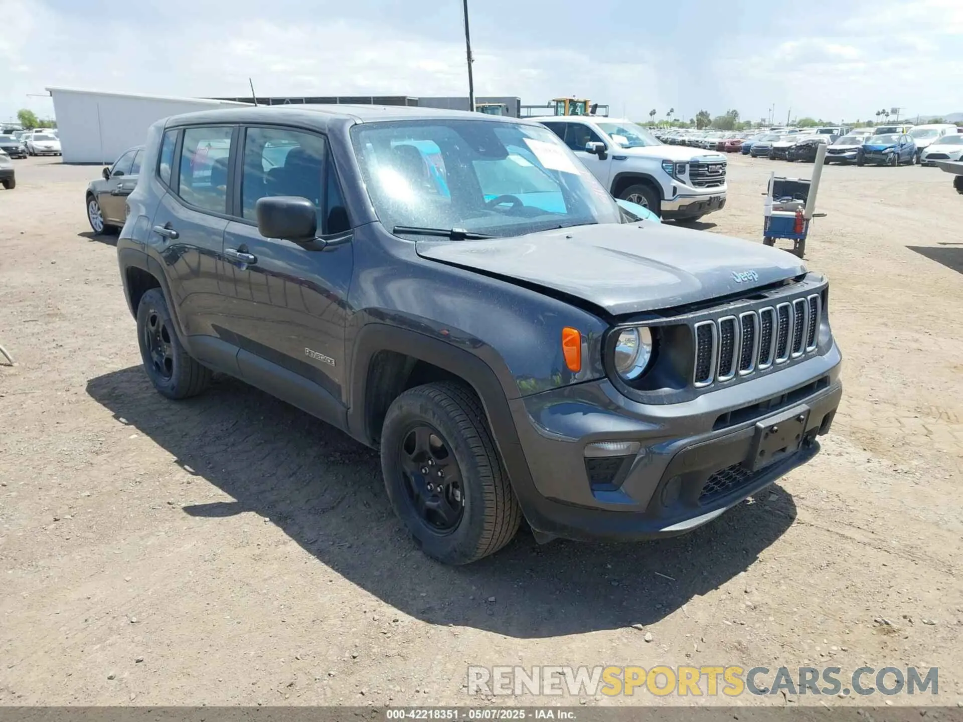 1 Фотография поврежденного автомобиля ZACNJDA15NPP00581 JEEP RENEGADE 2022