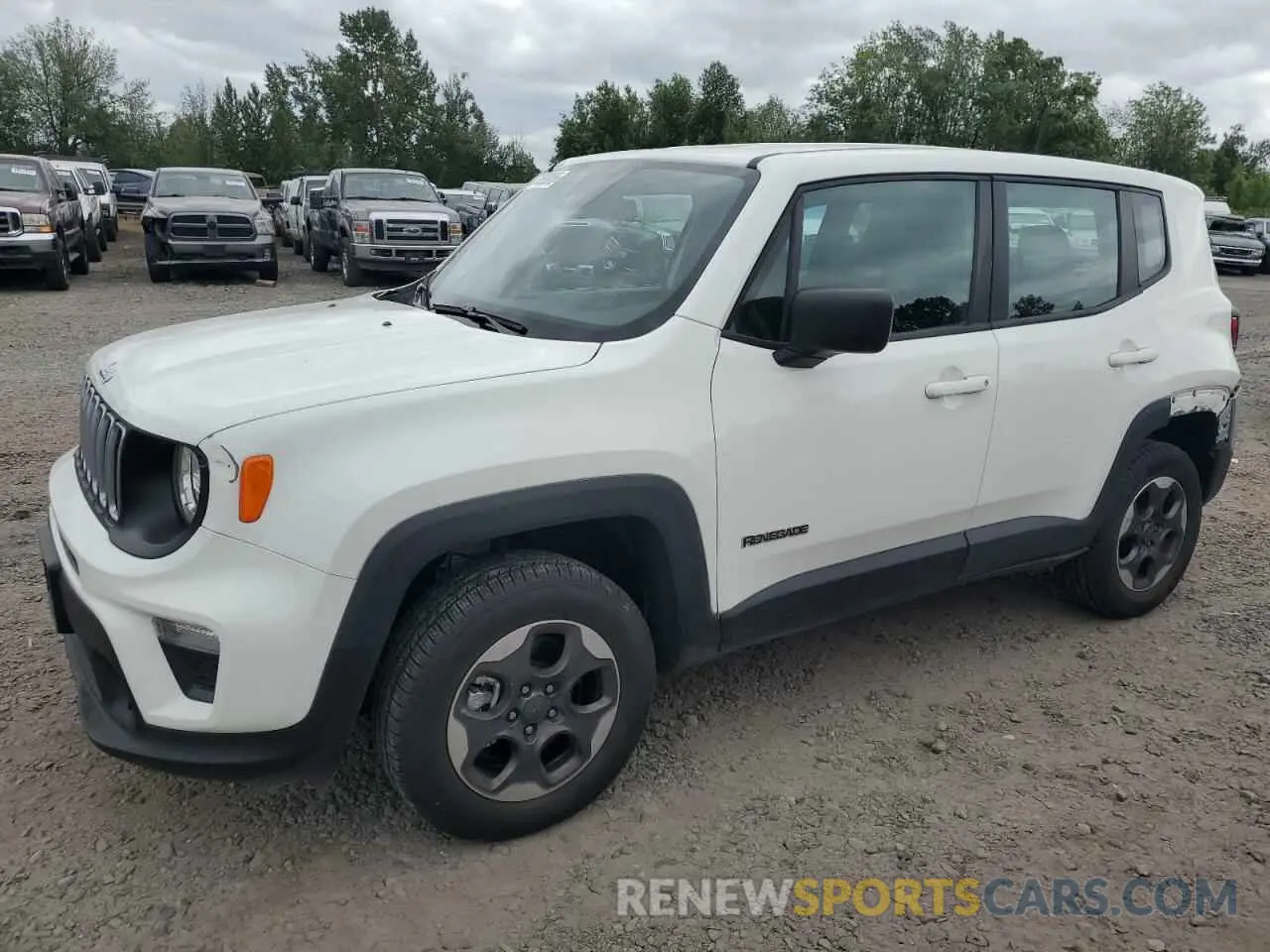 1 Photograph of a damaged car ZACNJDA1XNPN52105 JEEP RENEGADE 2022