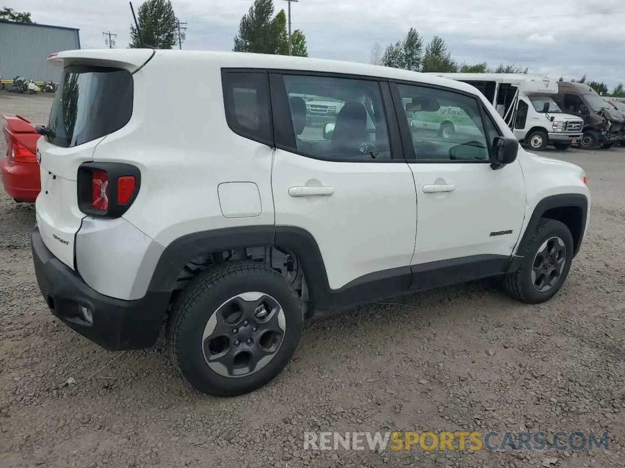 3 Photograph of a damaged car ZACNJDA1XNPN52105 JEEP RENEGADE 2022