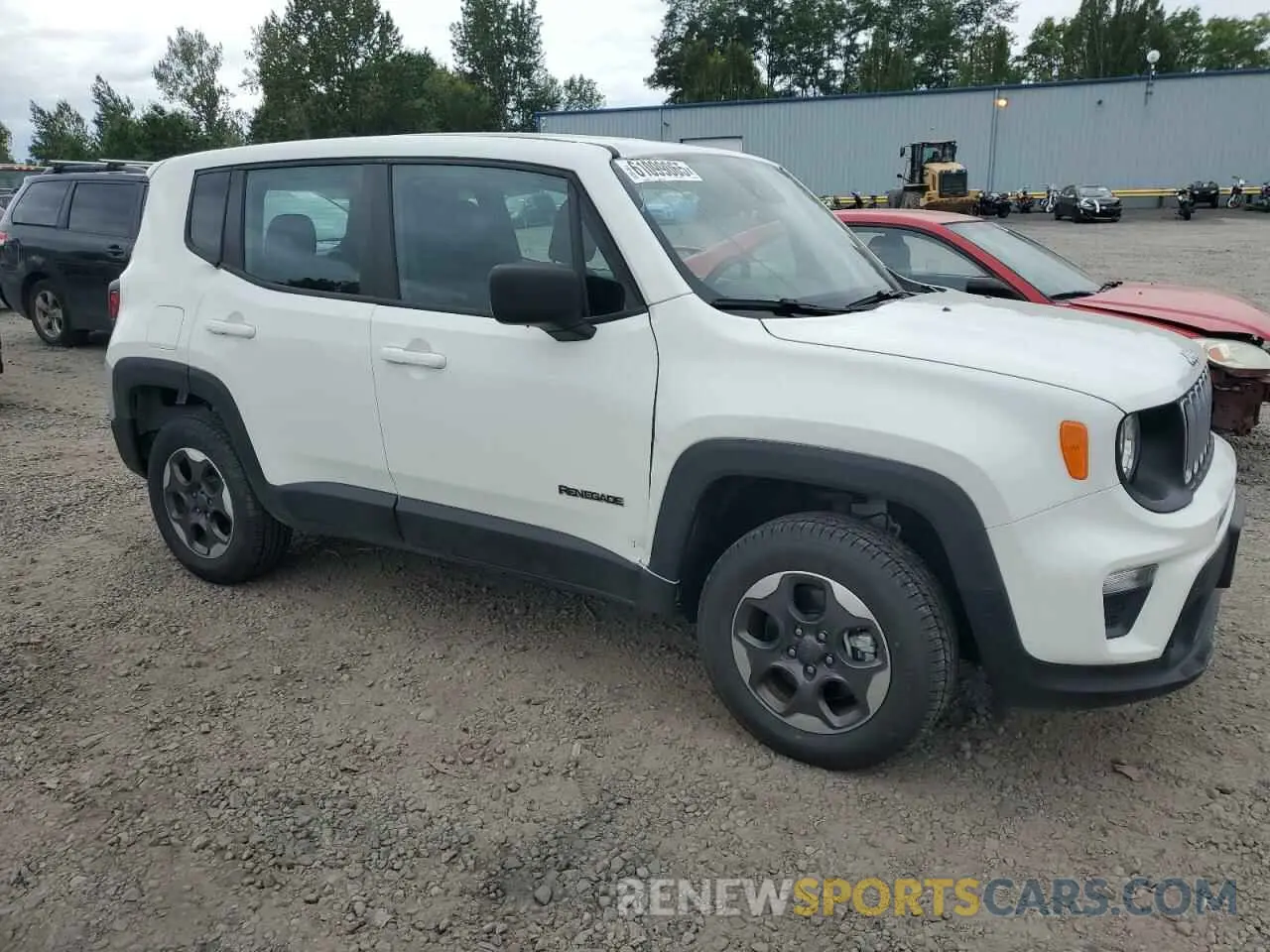 4 Photograph of a damaged car ZACNJDA1XNPN52105 JEEP RENEGADE 2022
