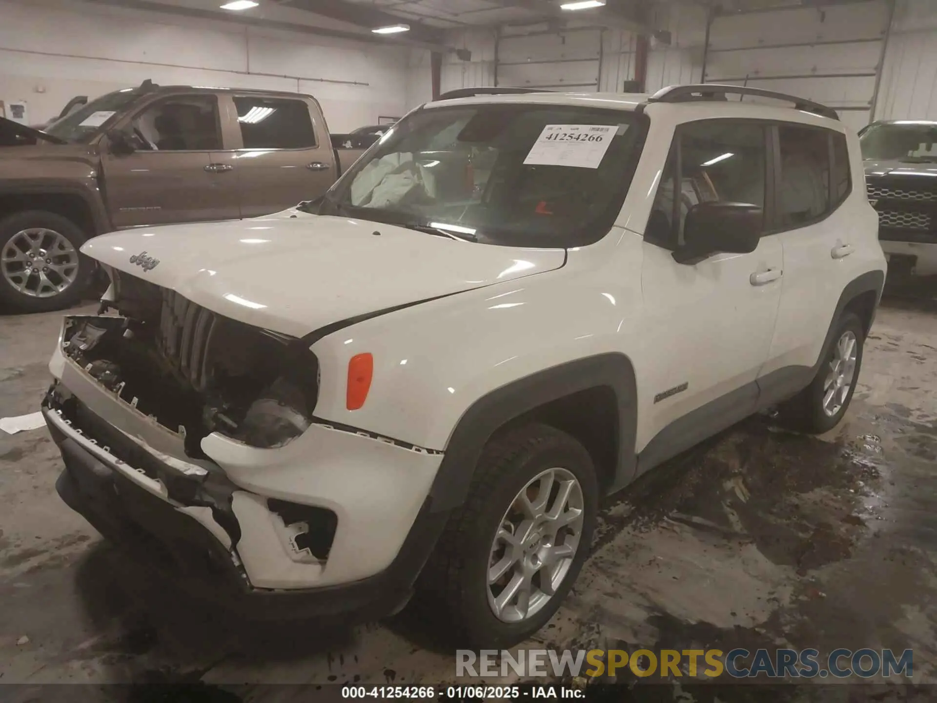 2 Photograph of a damaged car ZACNJDA1XNPN66845 JEEP RENEGADE 2022