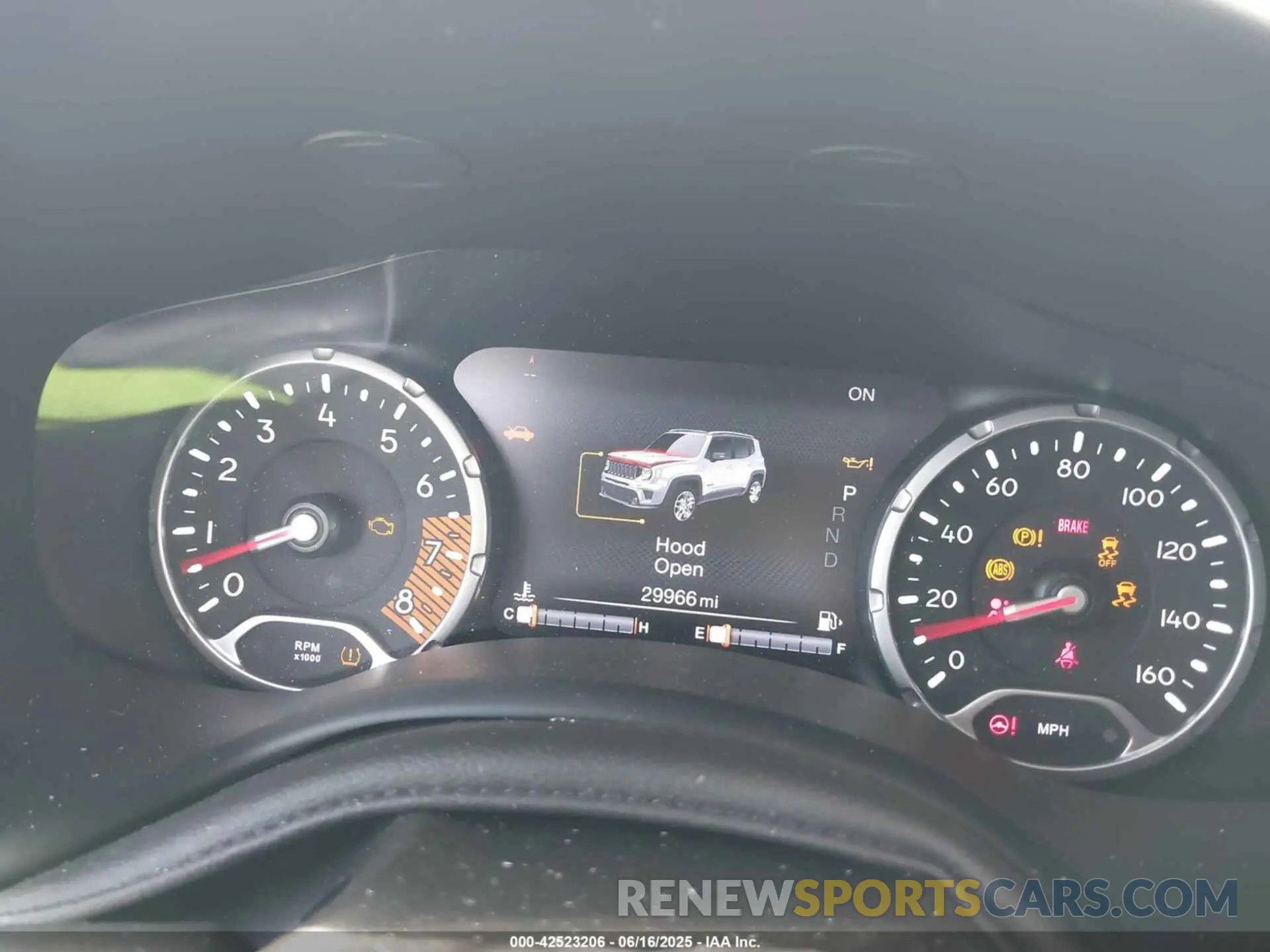 7 Photograph of a damaged car ZACNJDB11NPN44179 JEEP RENEGADE 2022