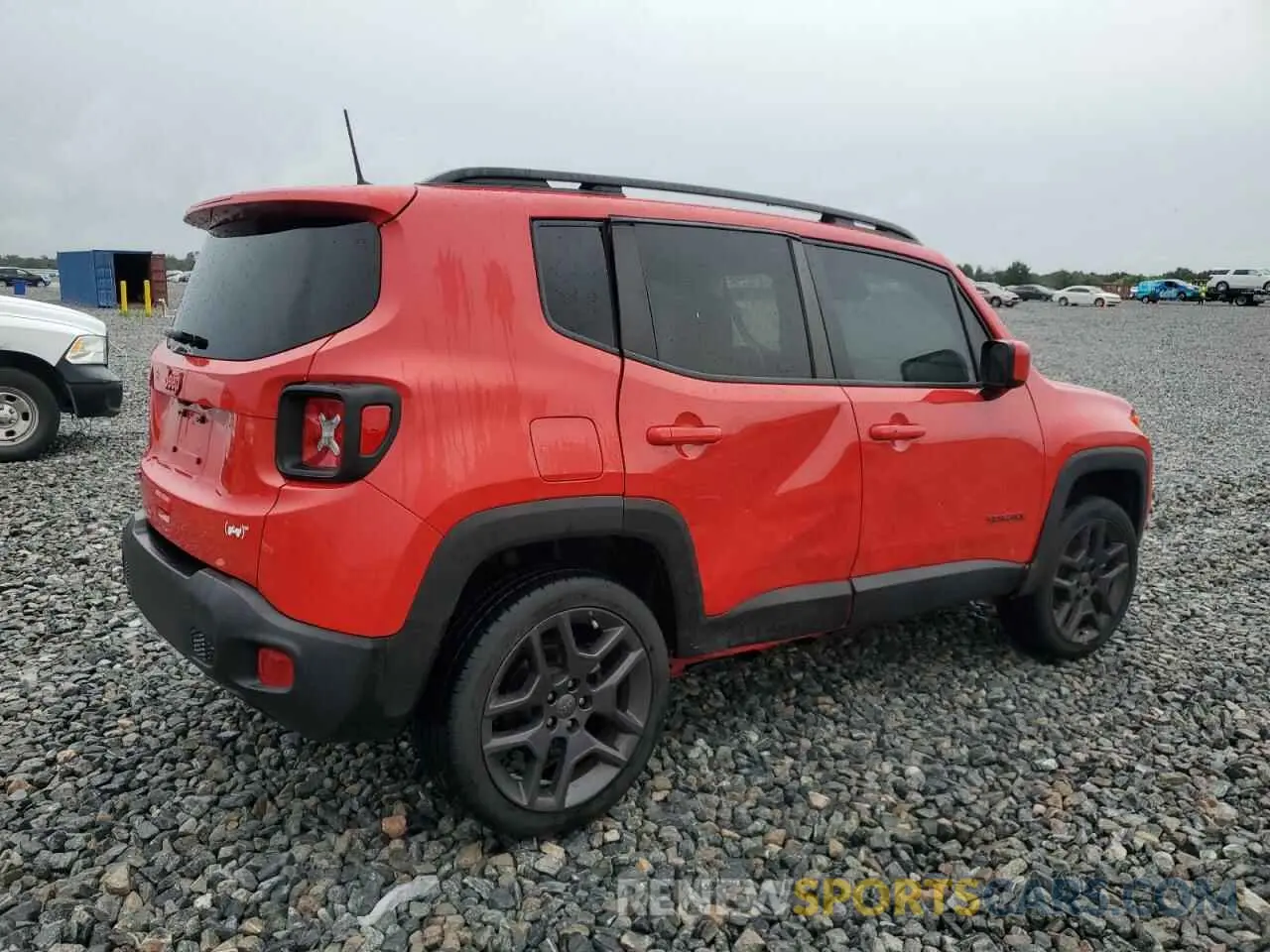 3 Photograph of a damaged car ZACNJDB12NPN86800 JEEP RENEGADE 2022