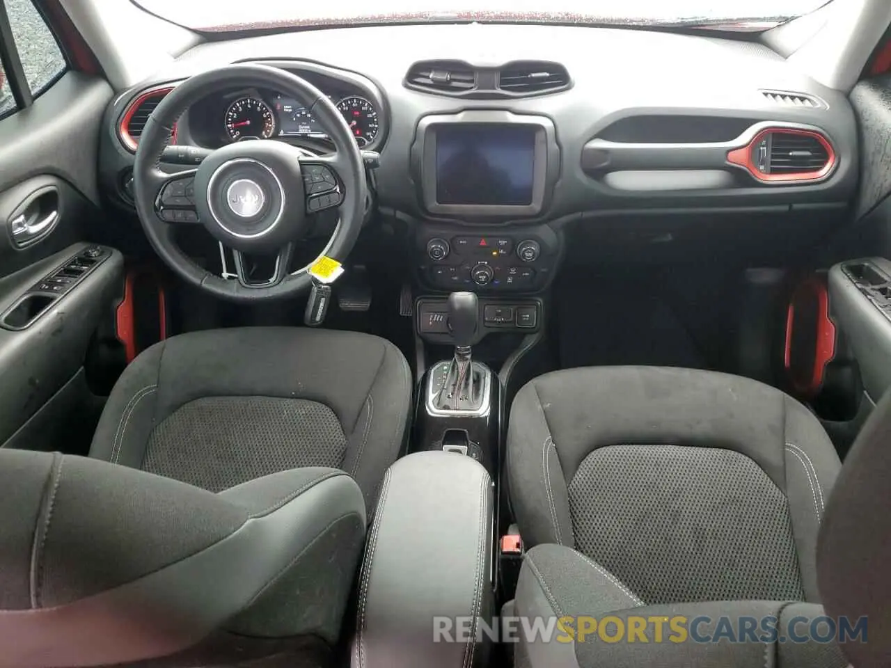 8 Photograph of a damaged car ZACNJDB12NPN86800 JEEP RENEGADE 2022