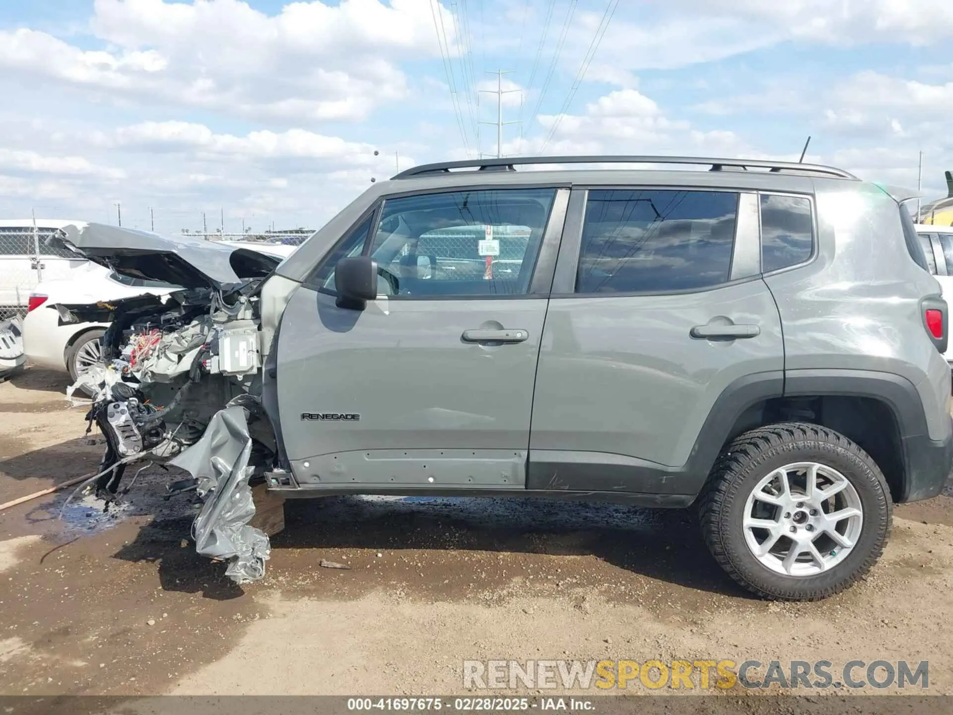 14 Фотография поврежденного автомобиля ZACNJDB17NPN48608 JEEP RENEGADE 2022